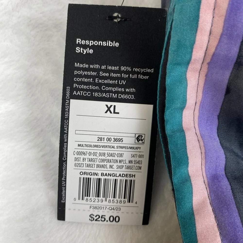 Original Use Swim Trunks Men XL Multi Striped 7